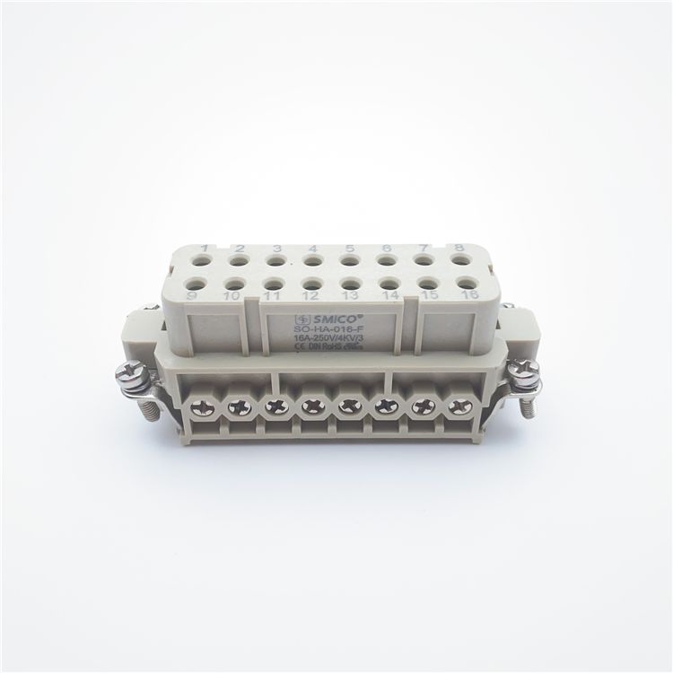 16P Female Heavy Duty Power Connectors 09200162812 - China Smico Electrical