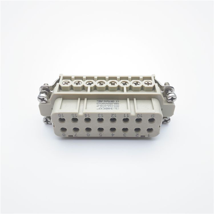 16P Female Heavy Duty Power Connectors 09200162812 - China Smico Electrical
