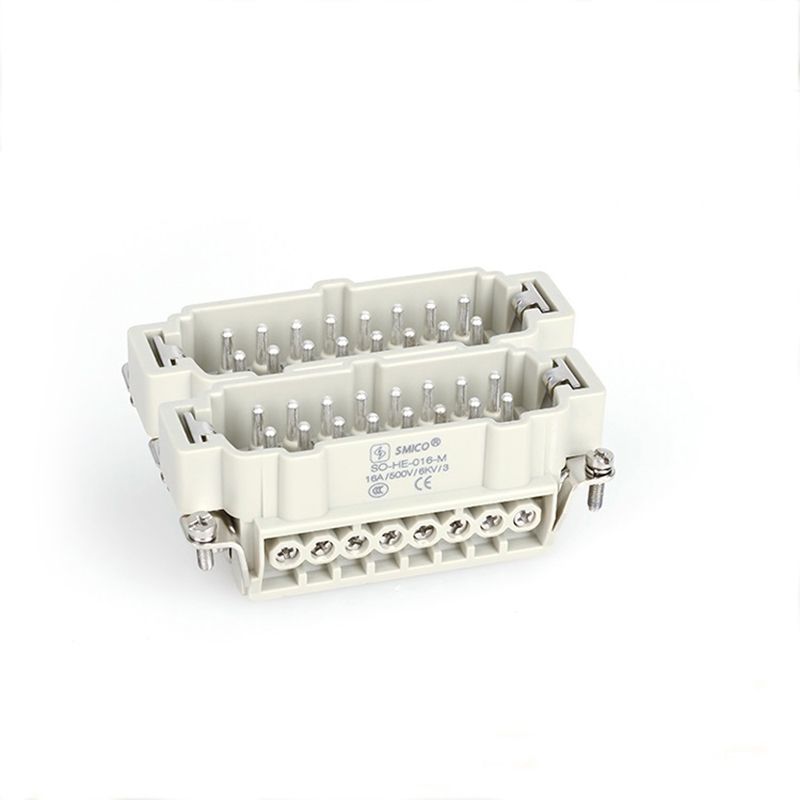 32 pin HE series Heavy duty cable connectors - SMICO