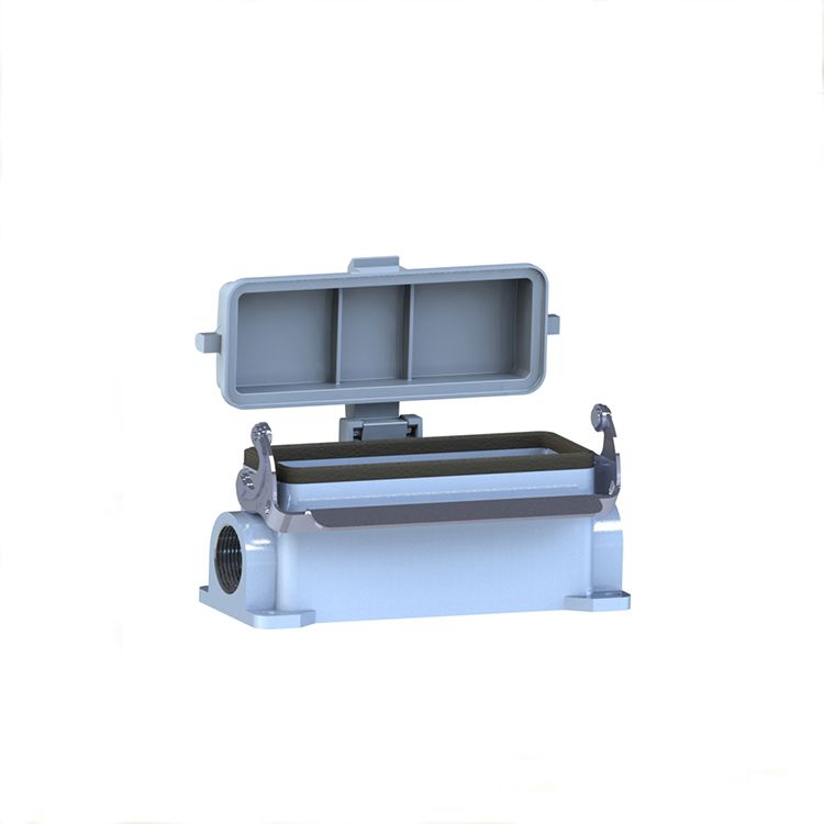 HB Surface mounted housings side entry Easy lock with thermo-plastic cover