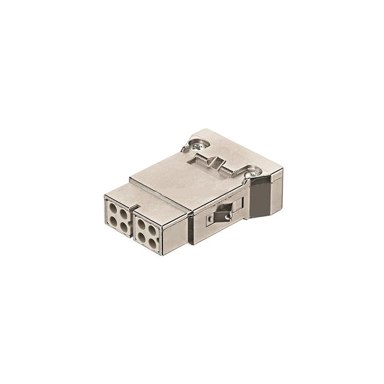 SMICO-Modular MegaBit Einsatz Crimp anschluss HMMB-008-FC 10A 50V heavy duty connector