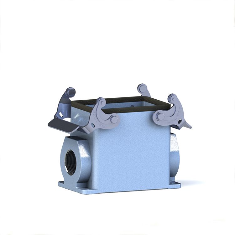 Surface mounted housings side entry easy lock