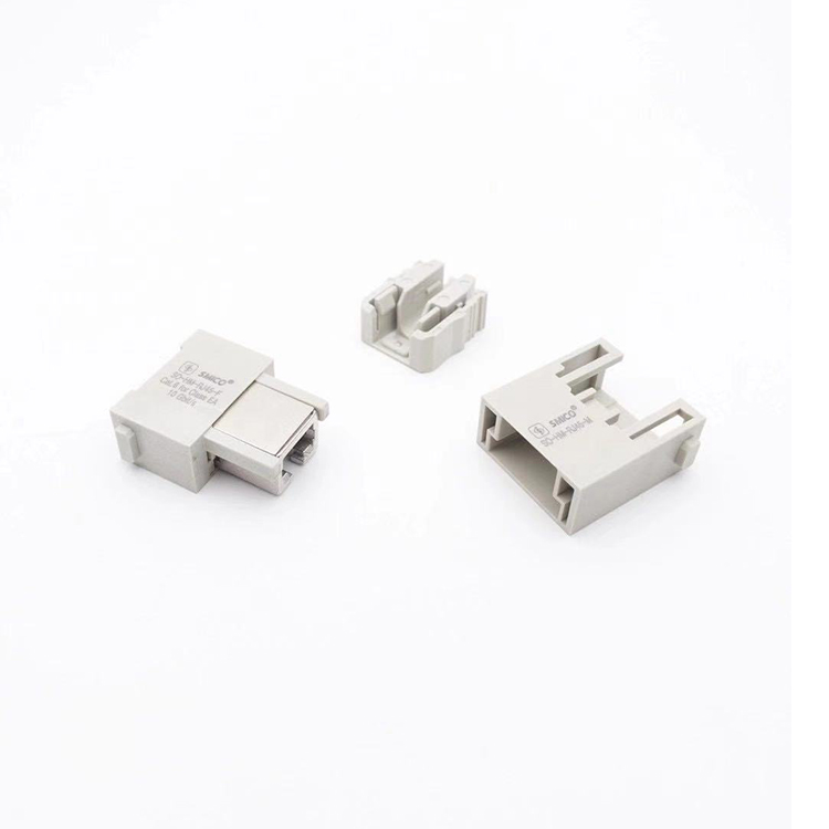 SO-HM-RJ45-M RJ 45 male for patch cable modular heavy duty connector