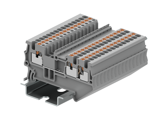 Terminal Spring Push-in Terminal Block TP1.5-3-GY