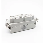 Heavy Duty Connector Aviation Plug HK series 6pins 100A and 6pins 16A Female inserts