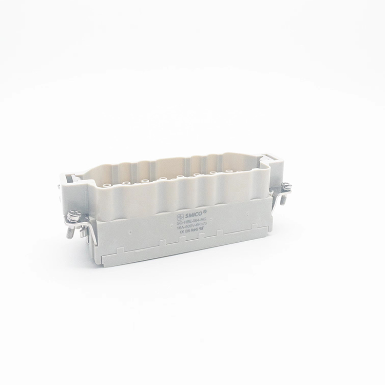 Heavy Duty Connector Aviation Plug 64pins HEE-064-MC Insulation Connector 09320643001