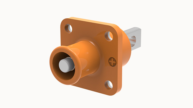 high voltage connector  Right Angle IP67 Watertight Connector Plug For Lithium Battery E-Scooter Motor Car