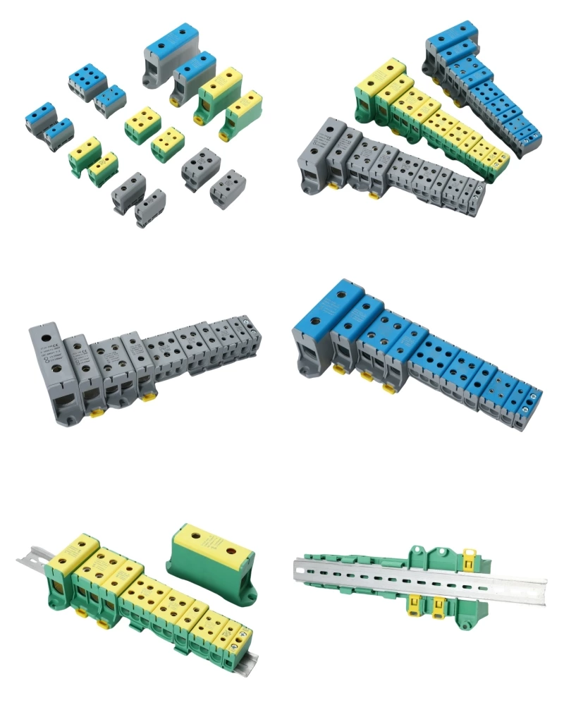 Wire Connector Aluminum Industrial Disteibution Terminal Blocks Thread Type SOT5-240  For Al/Cu Connector 240mm2