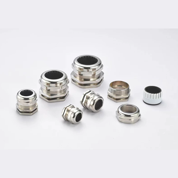Ip68 brass cable gland waterproof cable gland EMC cable gland