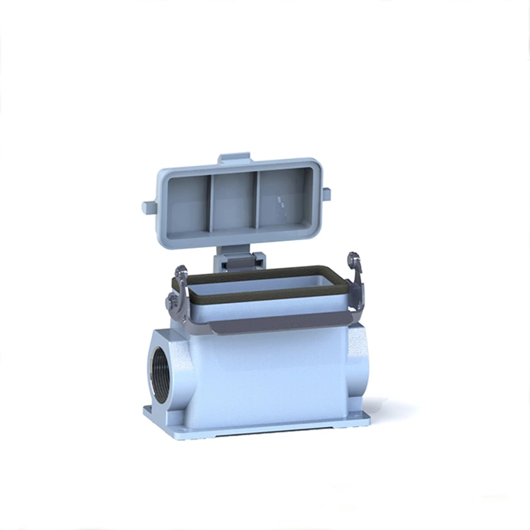 Connectors Industrial Hood And Housing With Side Entry with cover 19300160297