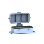 High Density Connectors Rectangular Plastic Cover 09300160302