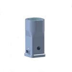 Top Entry Hoods Bulkhead Mounted Single Buckle Housings Heavy Duty Cable Connectors