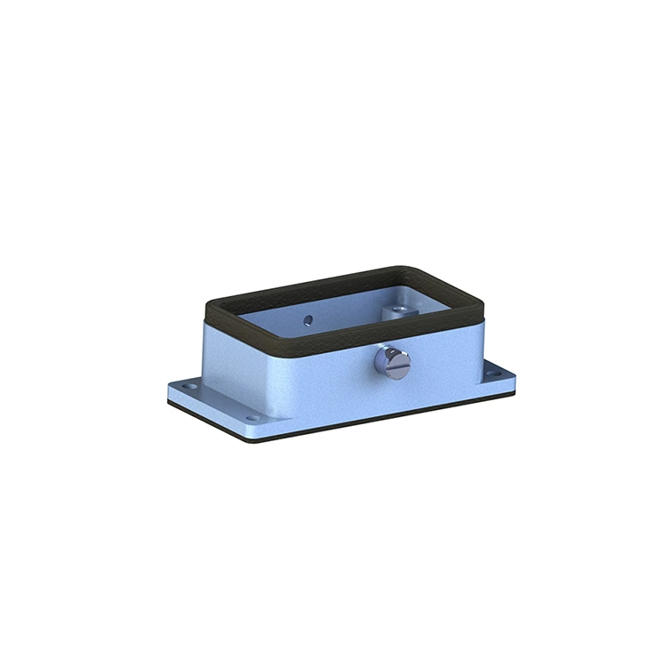 Heavy duty connector H6B Bulkhead mounting housing H6B-ST-2B/C 09300060381