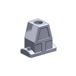 Heavy duty connector IP68/IP69K waterproof hood SO-HC10B-TKH-2S-M32 Top Entry