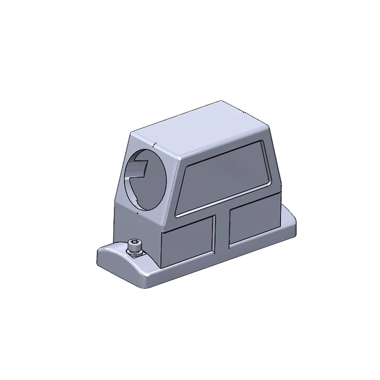 Heavy duty connector IP68/IP69K waterproof Hood Housing SO-HC24B-SKH-2S-M32 Side Entry High Construction
