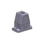 Heavy duty connector SO-HC6B-TKH-2S-M32 hood and housing Top entry IP68/IP69K
