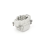 Heavy Duty Connector 6pin 16A Quick Cage-Clamp Push in HE-006-MS rectangular connector 09330062616