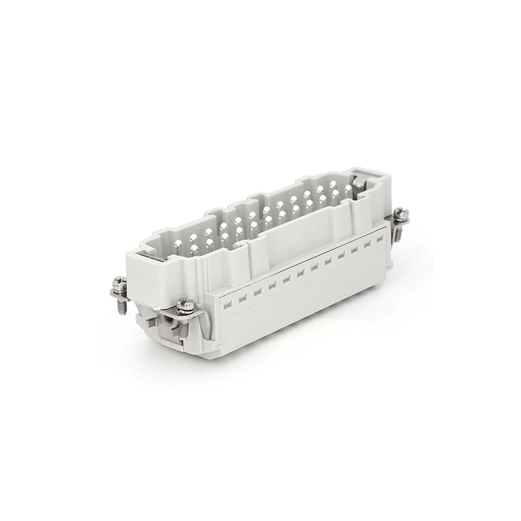 24 Pin Heavy Duty Connectors male Cage-clamp terminal  connector HE-024-MS 09330242616