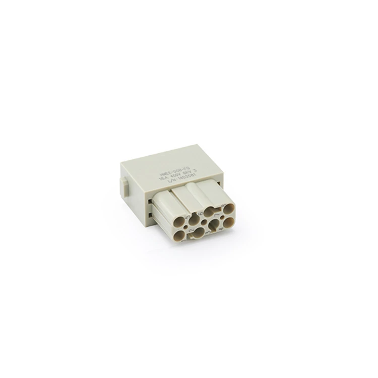 SO-HMEE-008-FQ Modular 8 Pin Heavy Duty Connector quich push in terminal 09140082733