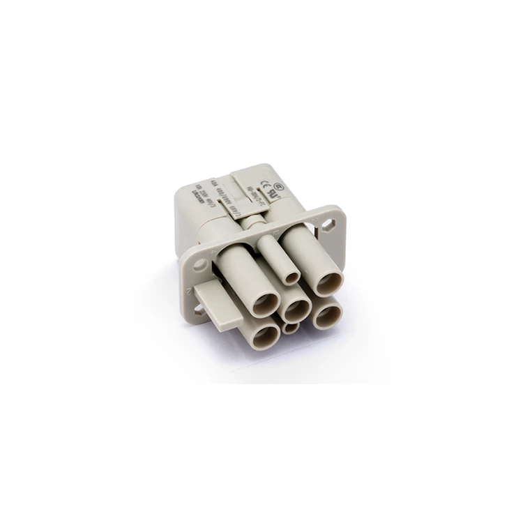40A/10A HQ series HQ-004/2-FC heavy duty connectors 6 pins 09120063141 crimping female terminal