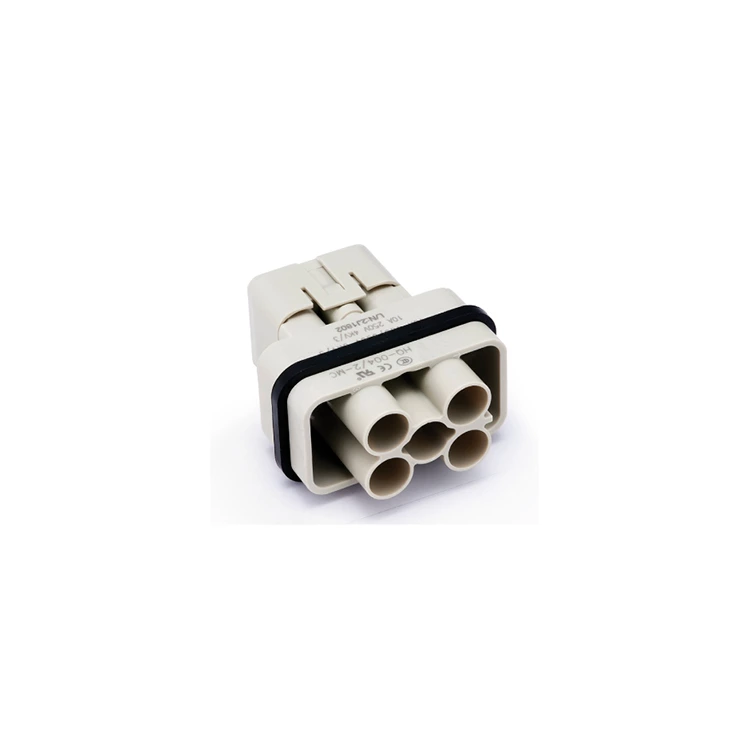 40A HQ series HQ-004/2-MC heavy duty connectors 6 pins 09120063041 crimping terminal