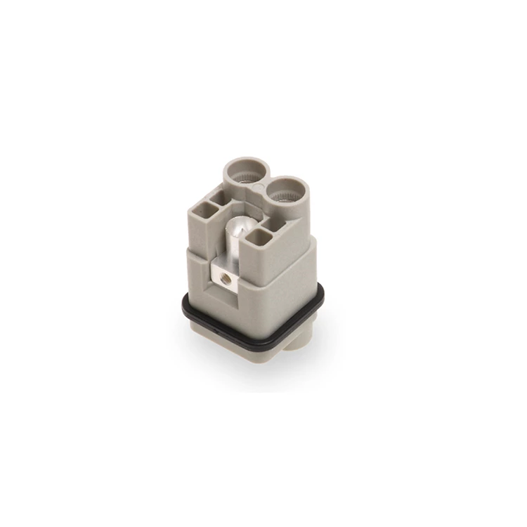 2pin 40A industrial waterproof connector heavy duty connectors HQV-002.2-M(4-10mm2) 09120022651